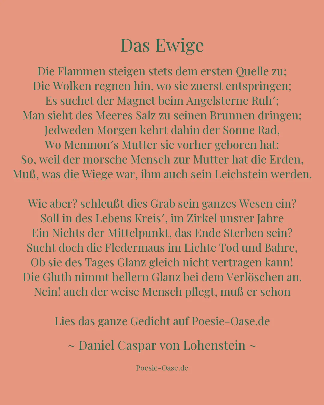 Illustration zu Das Ewige