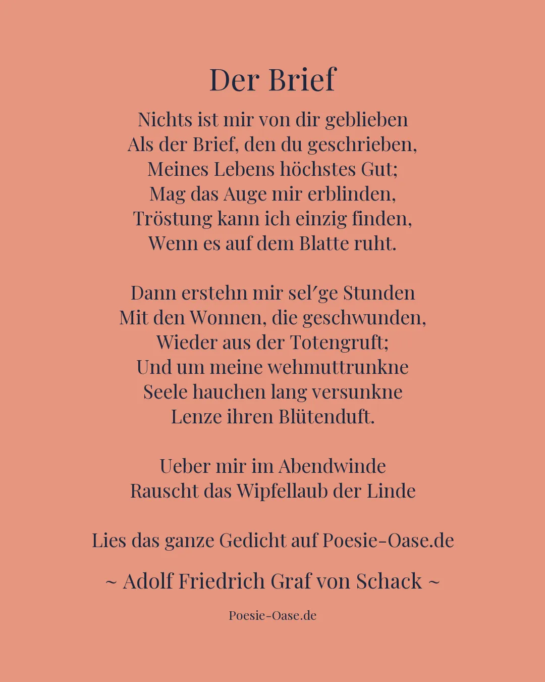 Illustration zu Der Brief