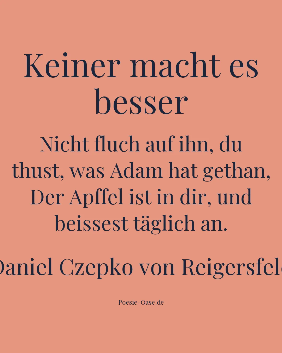 Illustration zu Keiner macht es besser