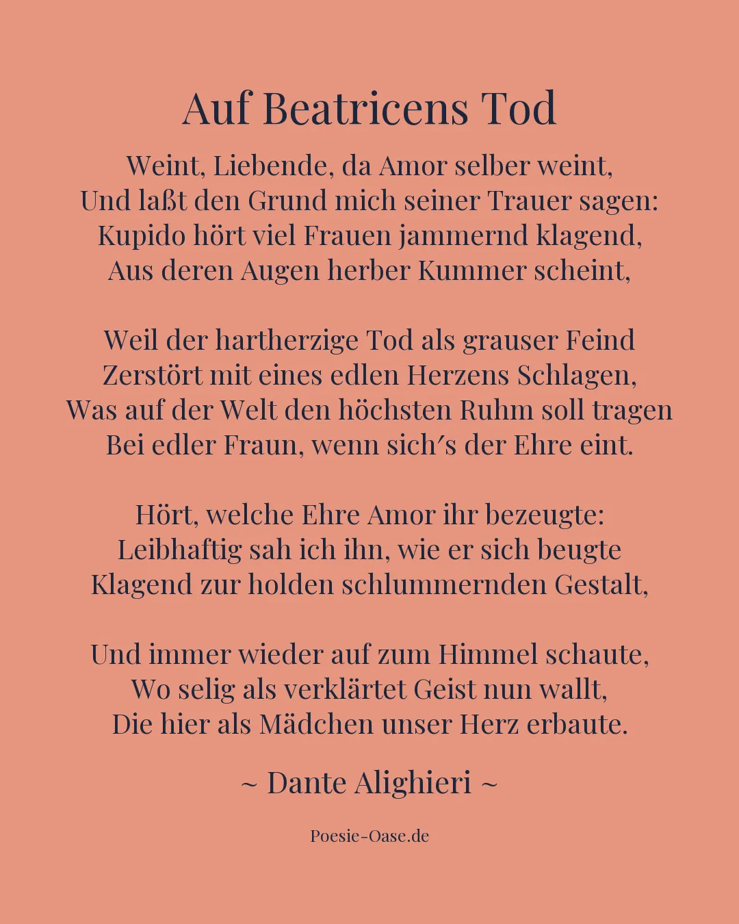 Illustration zu Auf Beatricens Tod