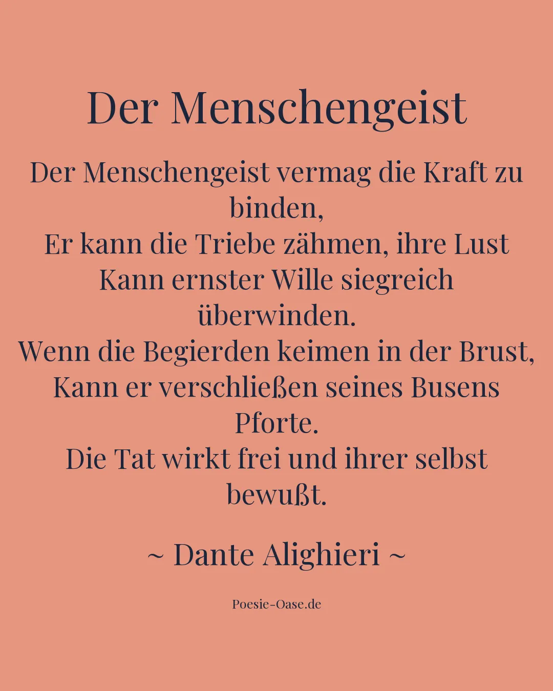 Illustration zu Der Menschengeist