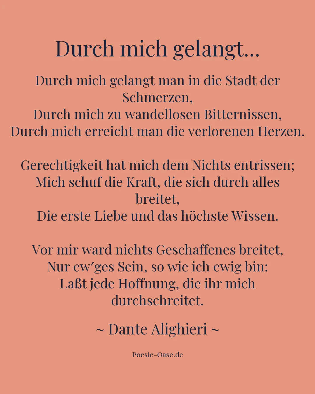 Illustration zu Durch mich gelangt...