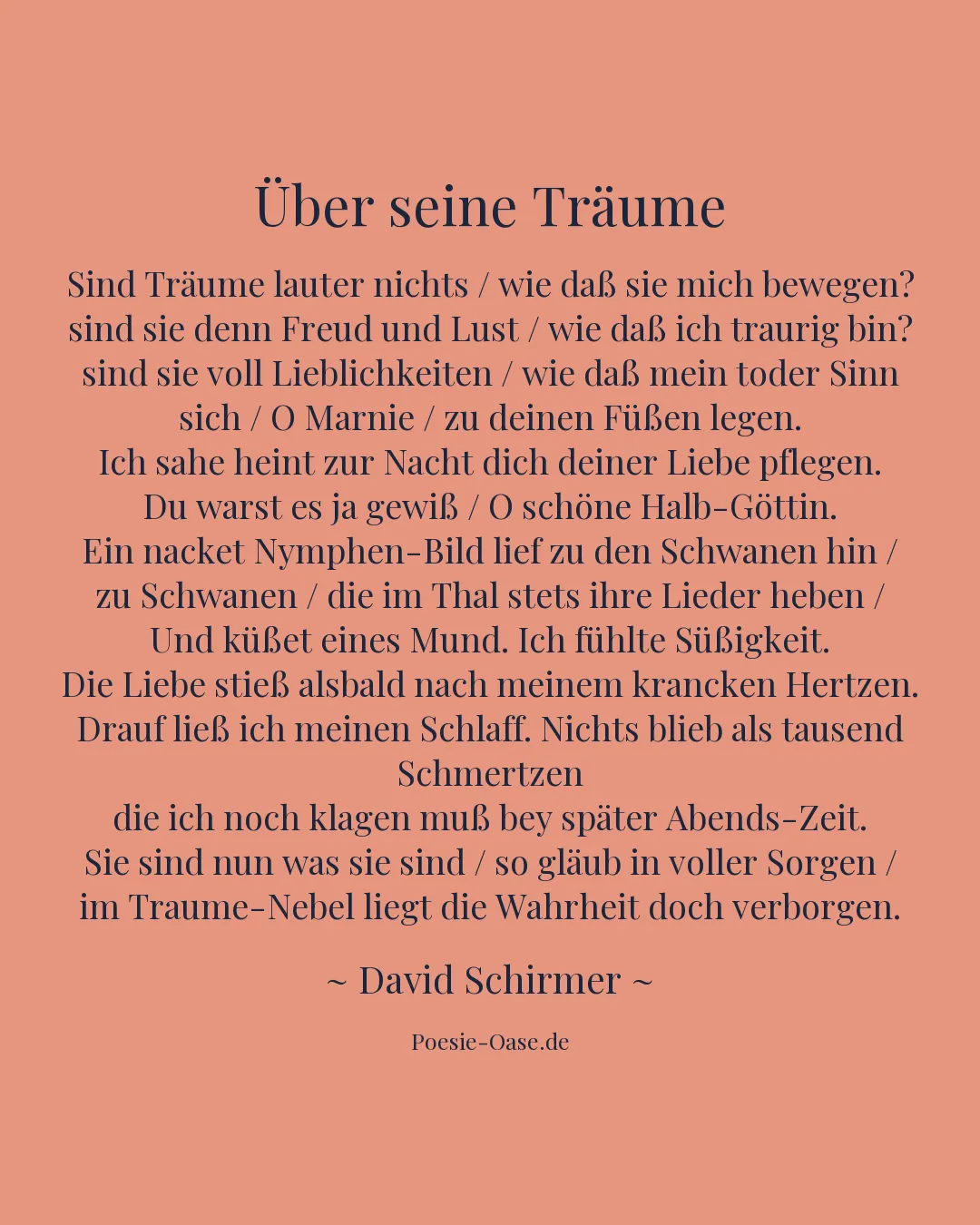 Illustration zu Über seine Träume