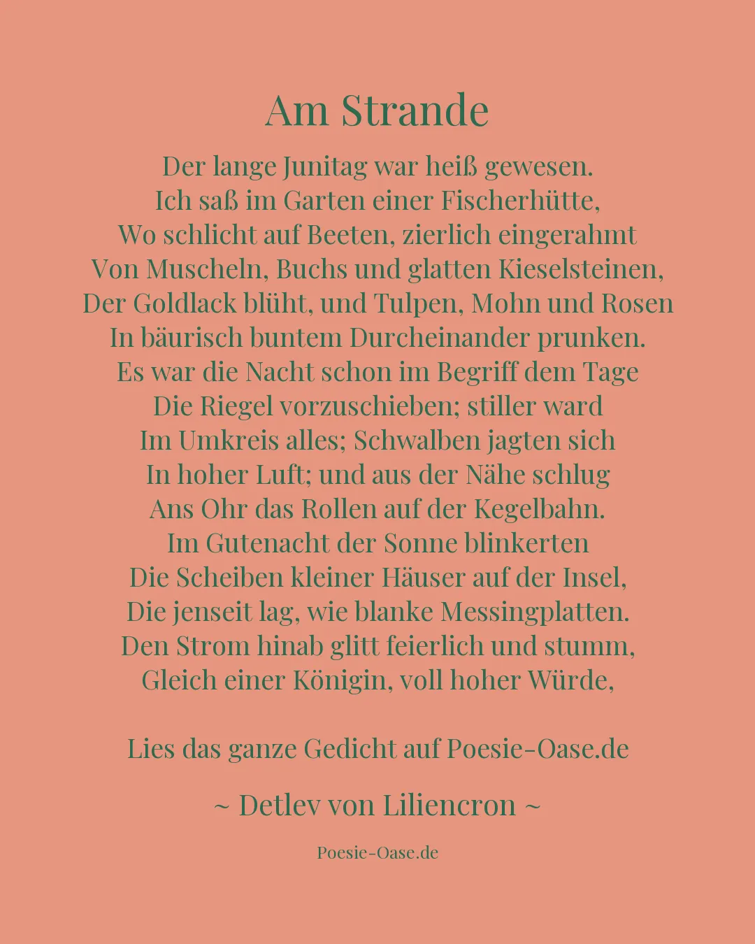 Illustration zu Am Strande