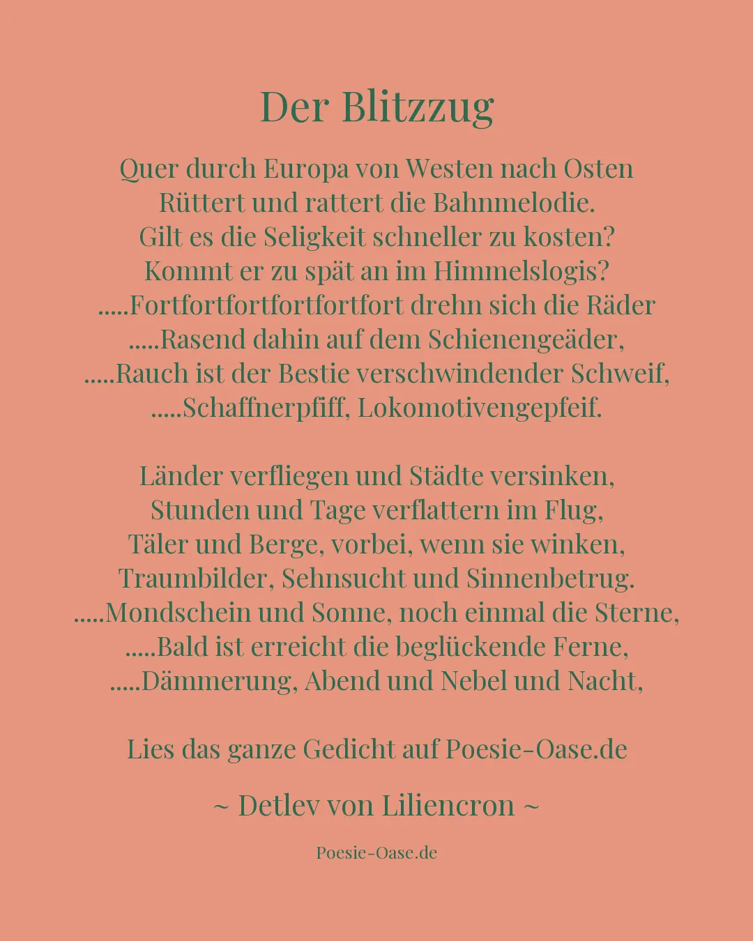 Illustration zu Der Blitzzug