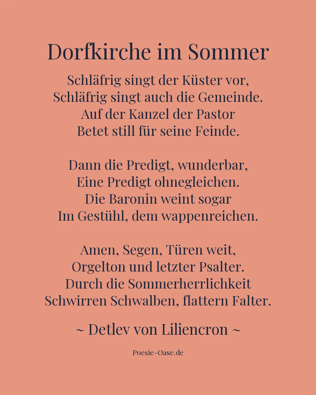 Illustration zu Dorfkirche im Sommer