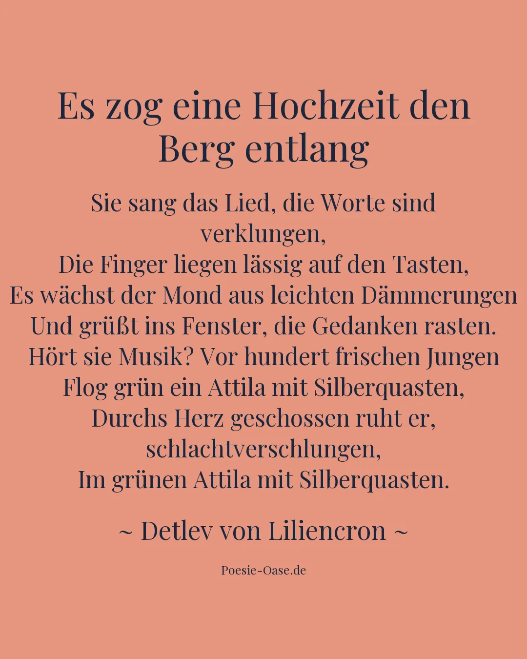 Illustration zu Es zog eine Hochzeit den Berg entlang