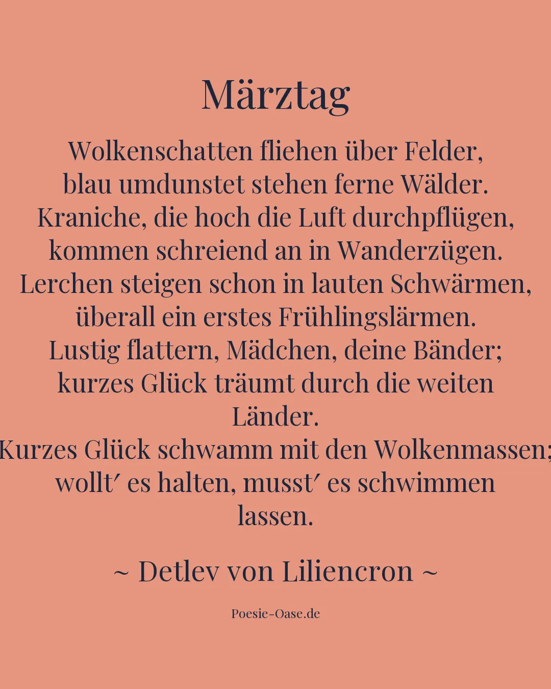 Illustration zu Märztag