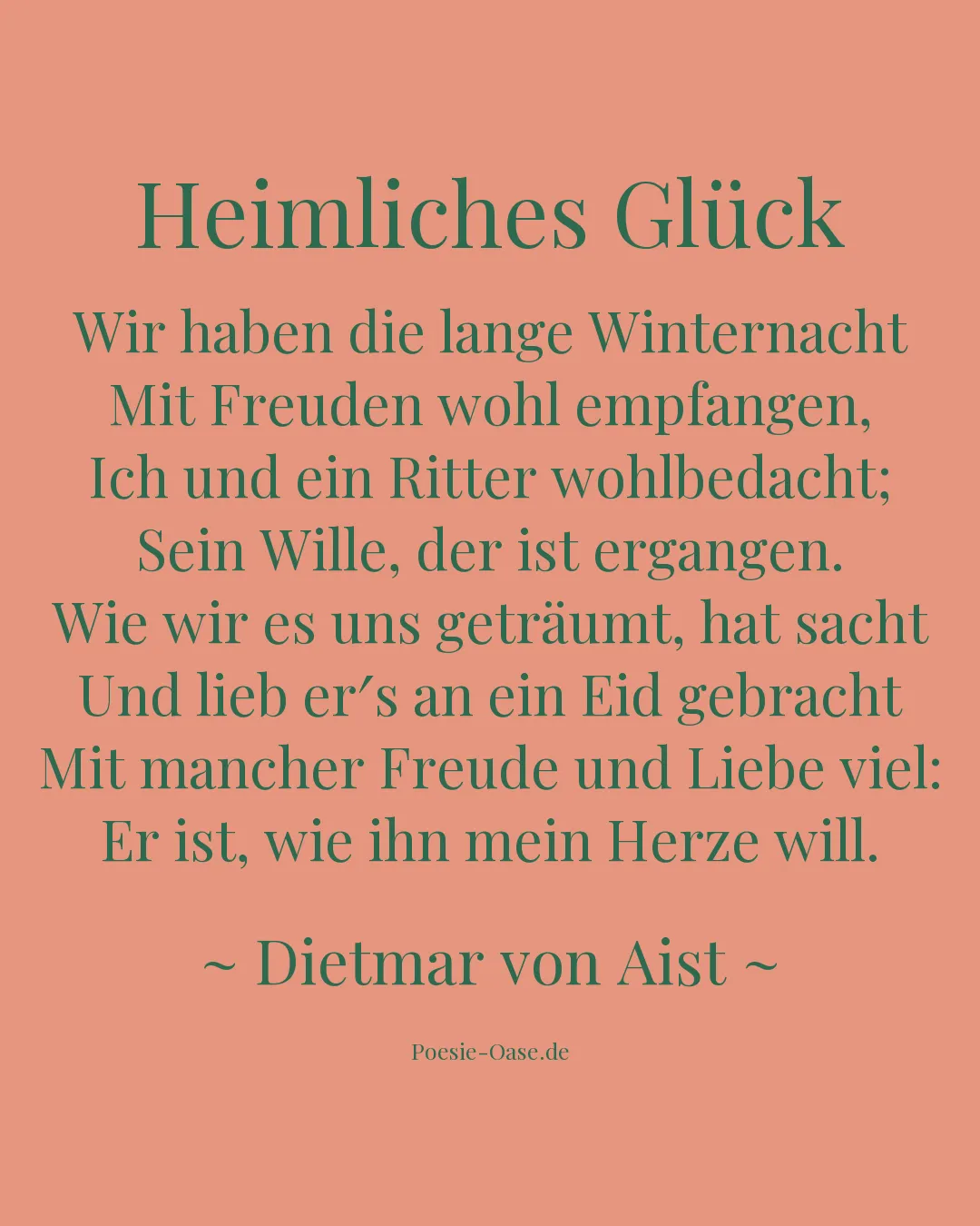 Illustration zu Heimliches Glück