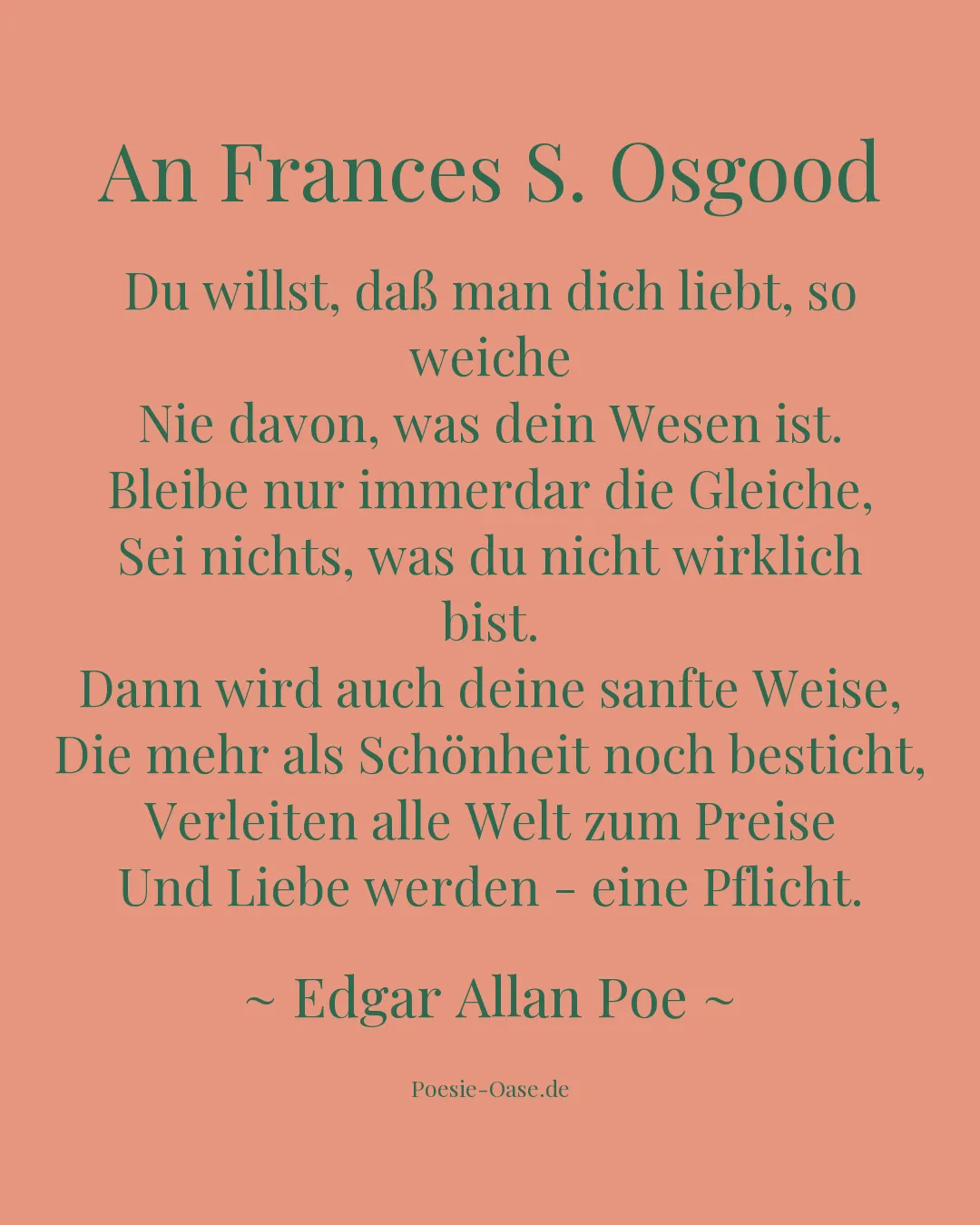 Illustration zu An Frances S. Osgood