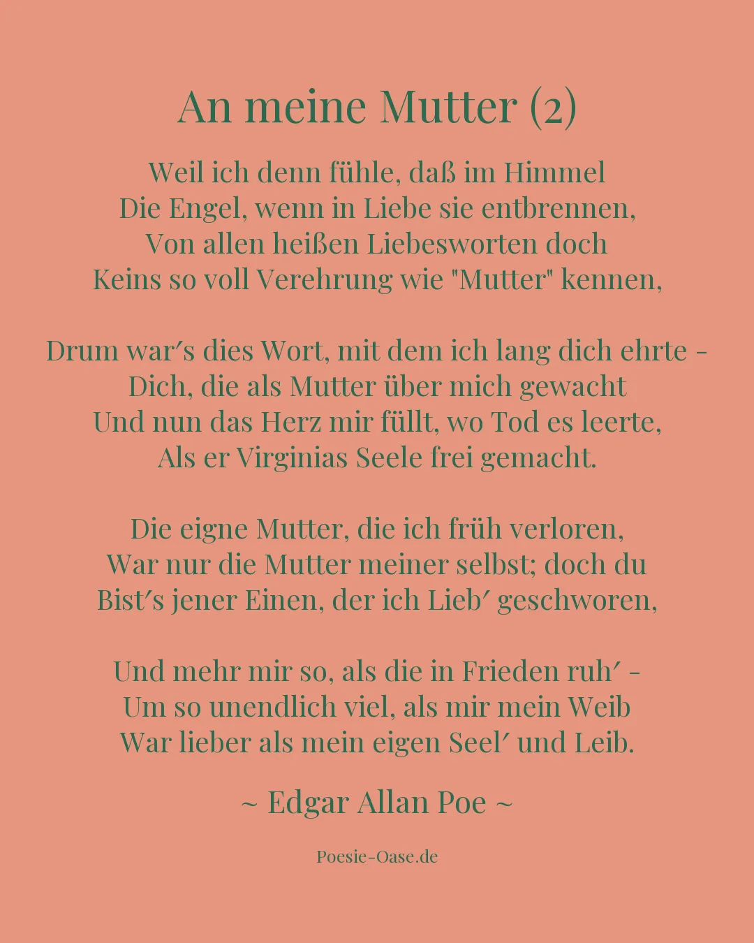 Illustration zu An meine Mutter (2)
