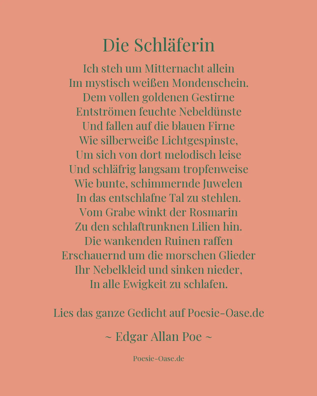 Illustration zu Die Schläferin