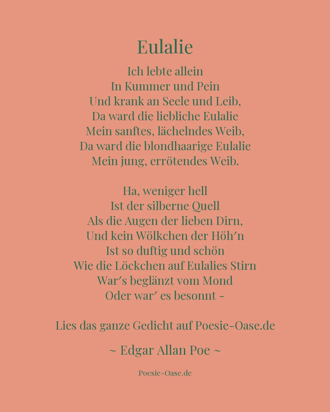 Illustration zu Eulalie