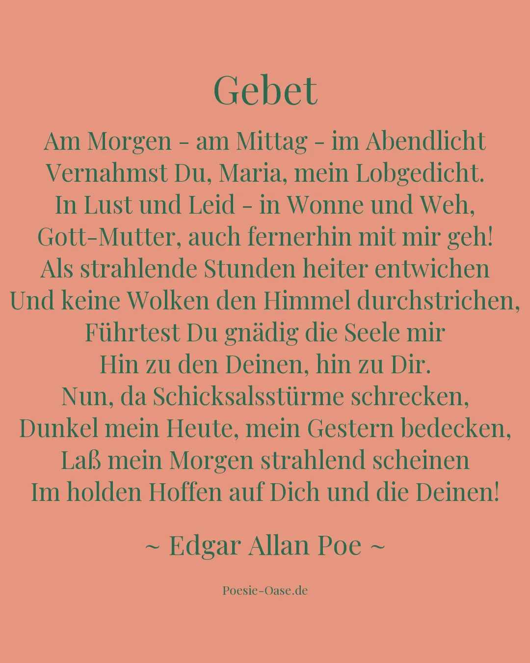Illustration zu Gebet