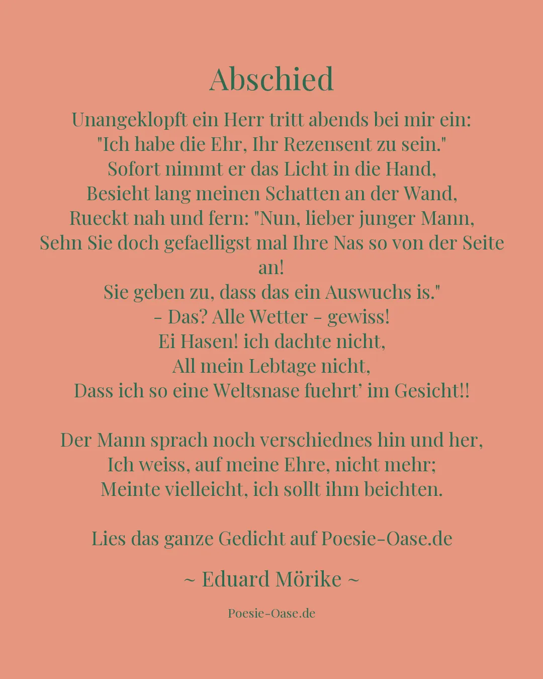 Illustration zu Abschied