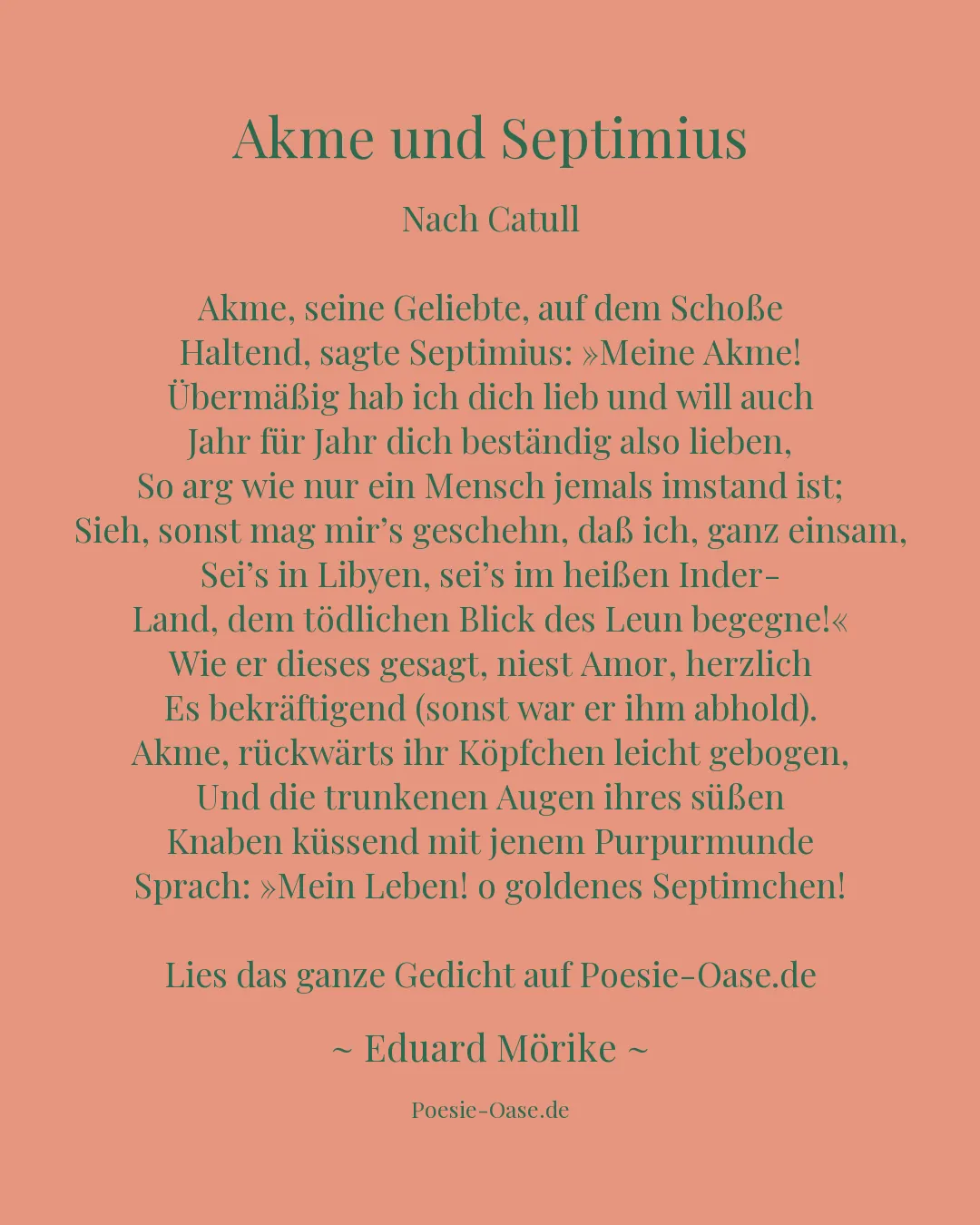 Illustration zu Akme und Septimius