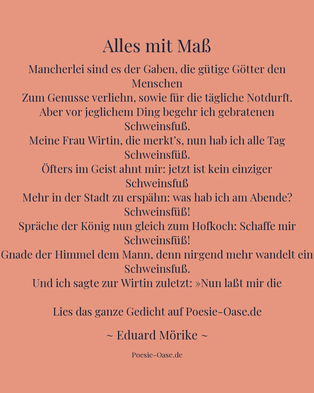 Illustration zu Alles mit Maß