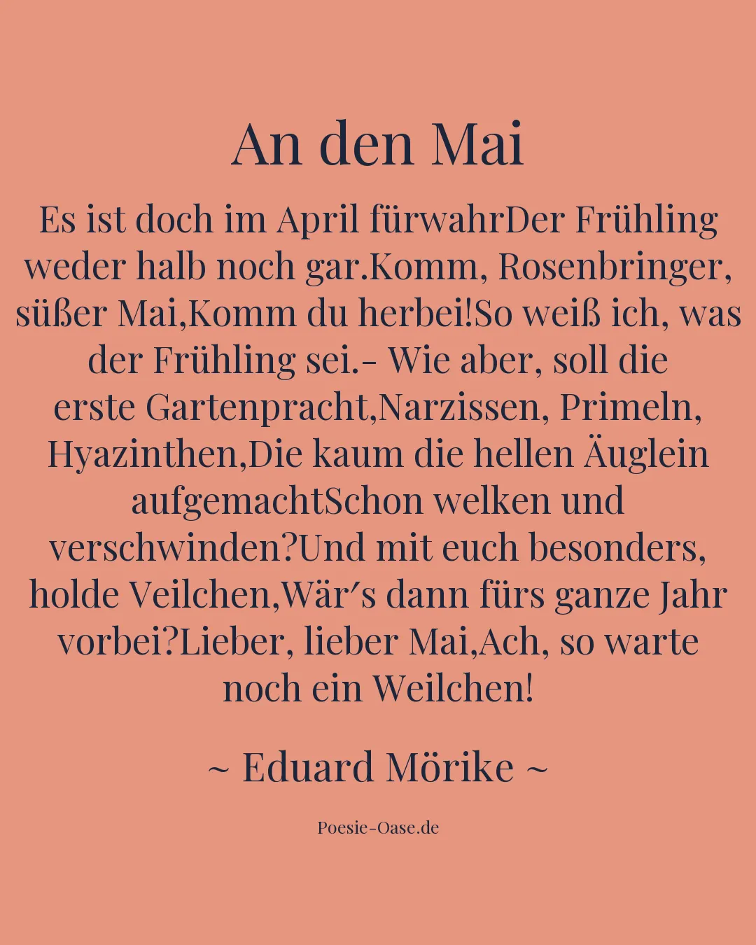 Illustration zu An den Mai