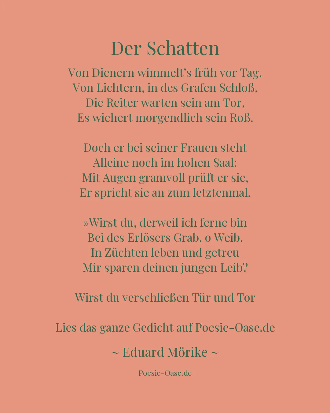 Illustration zu Der Schatten