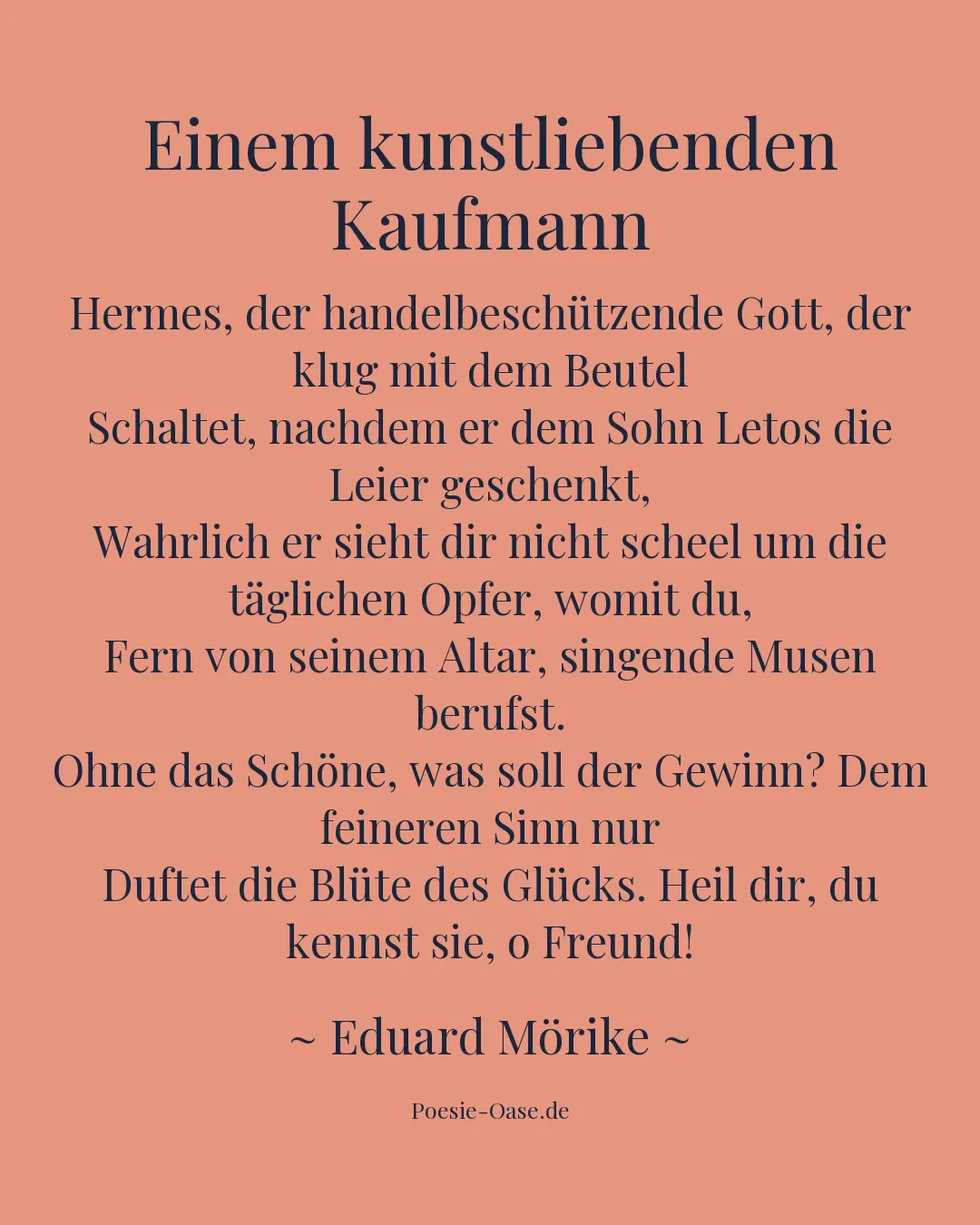 Illustration zu Einem kunstliebenden Kaufmann