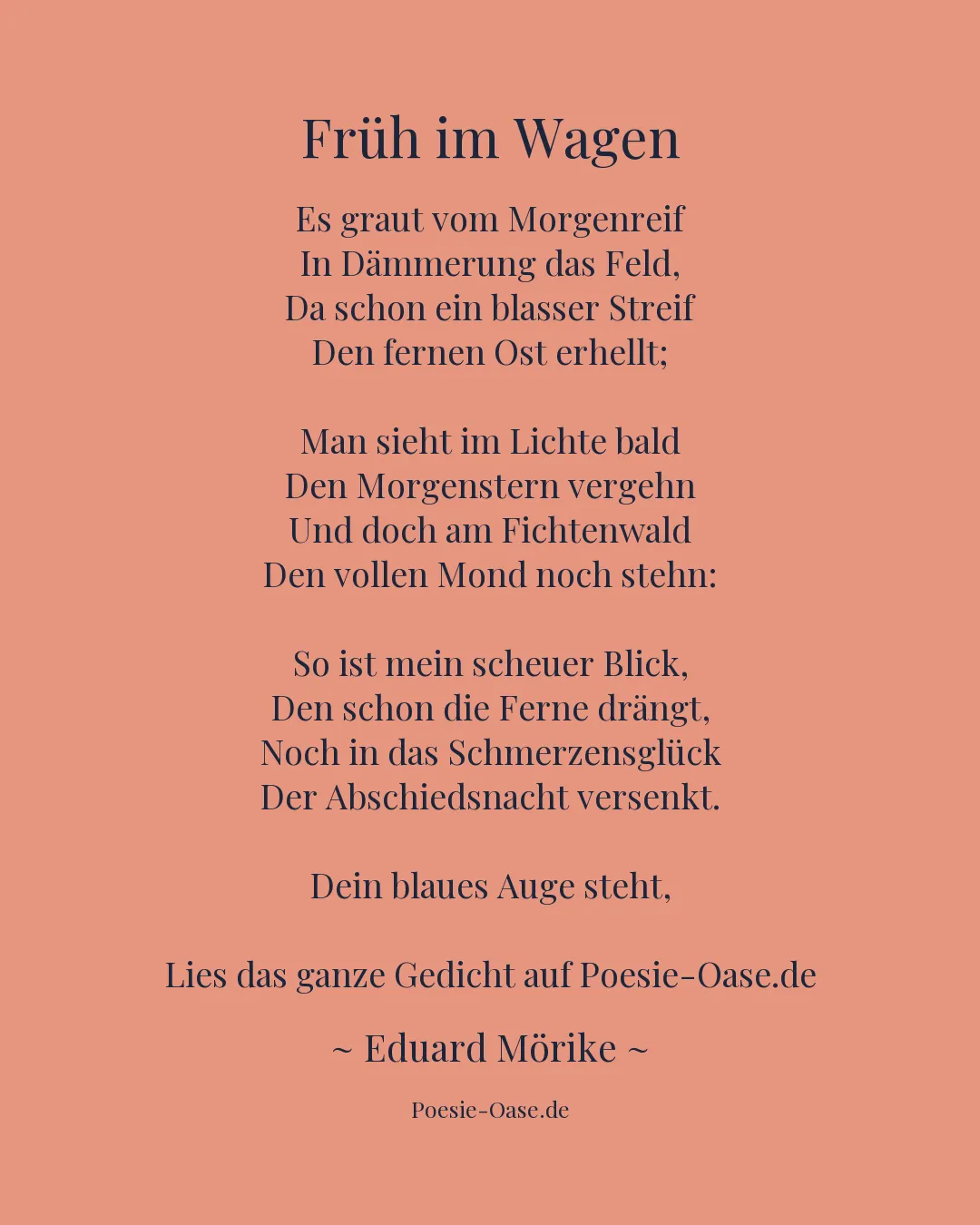 Illustration zu Früh im Wagen