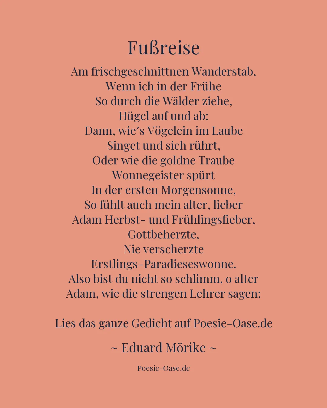 Illustration zu Fußreise