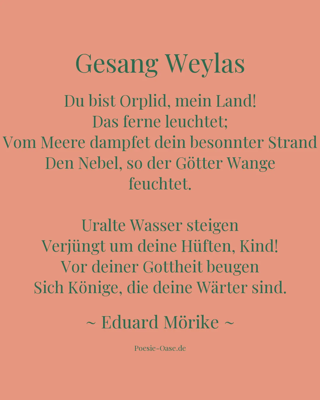 Illustration zu Gesang Weylas