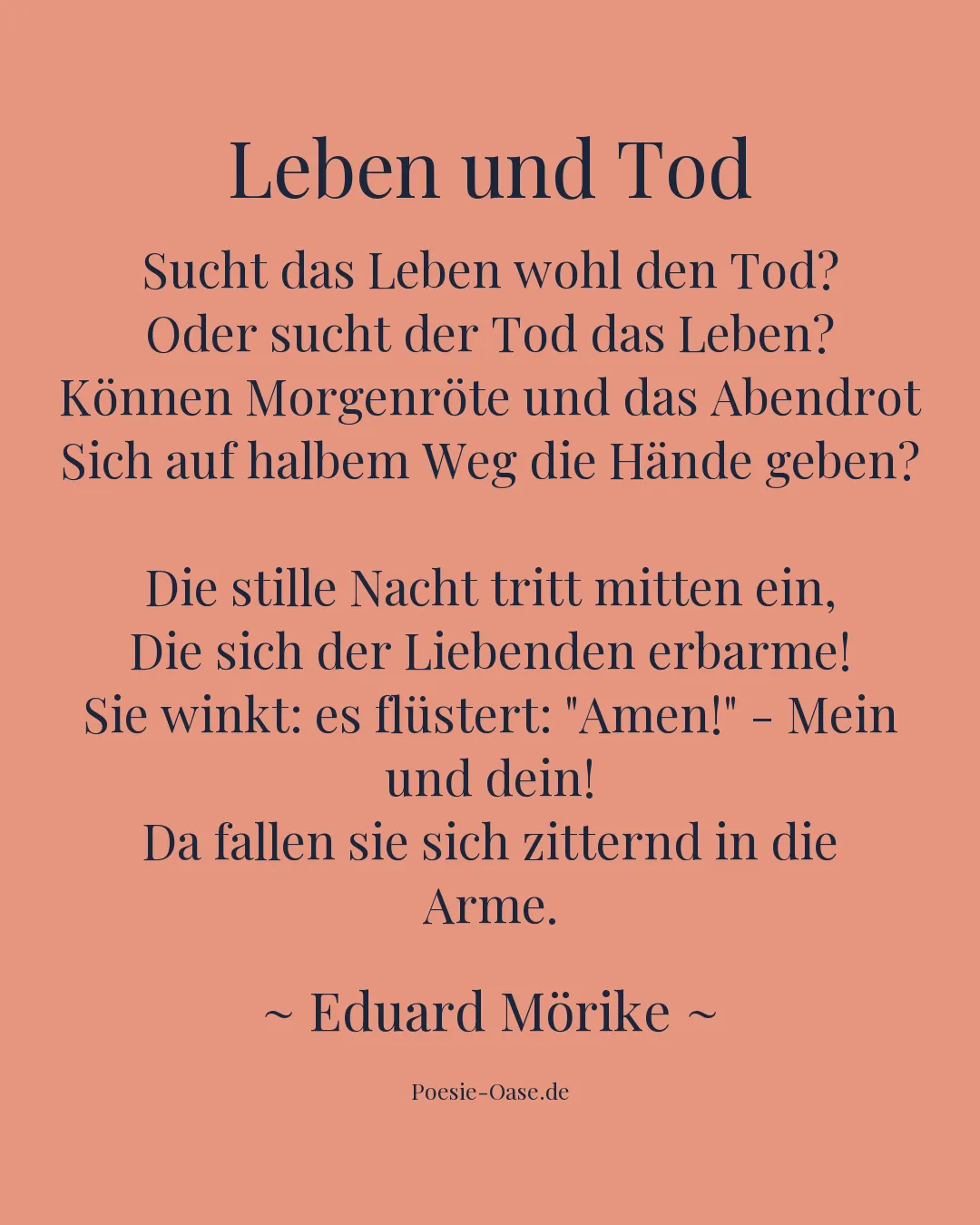Illustration zu Leben und Tod
