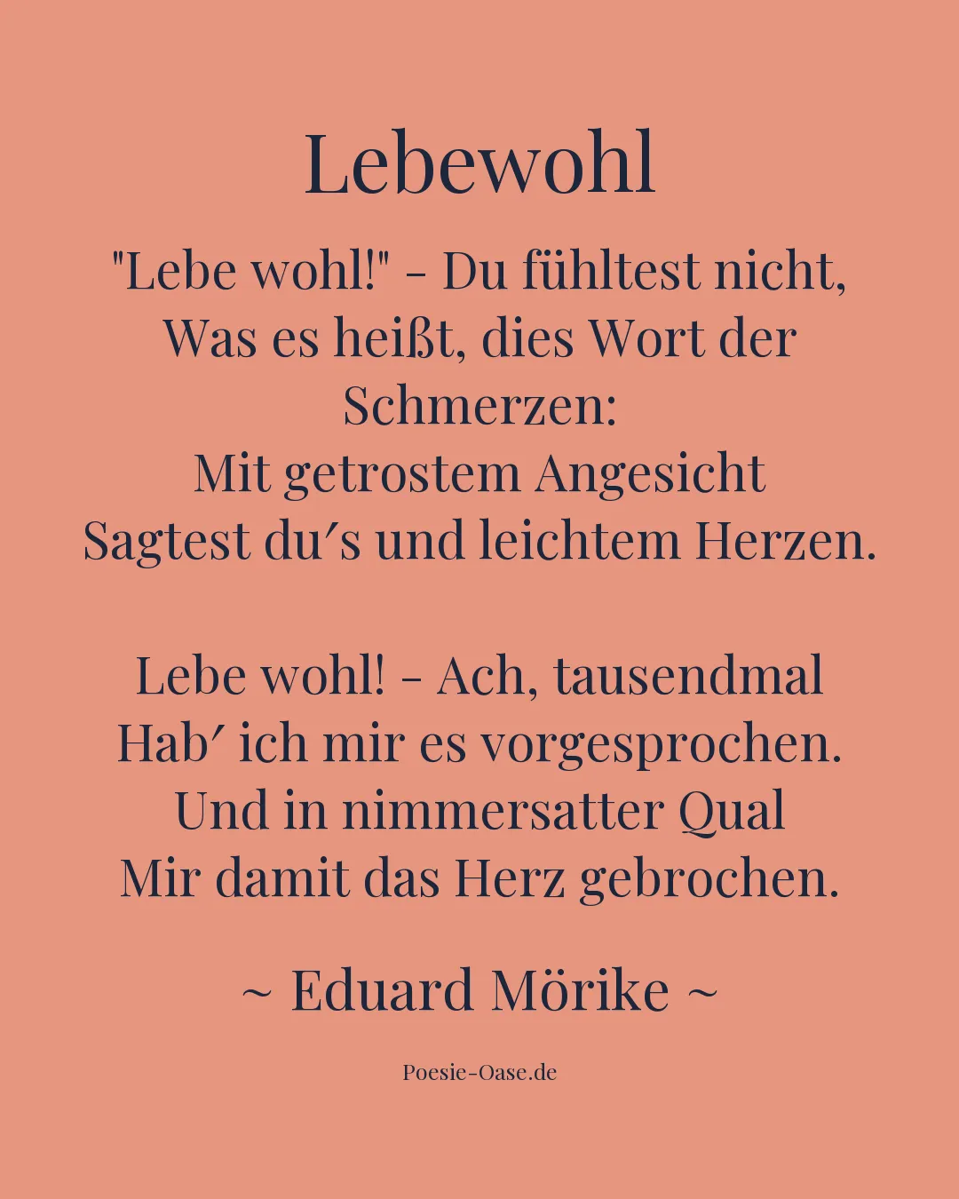 Illustration zu Lebewohl