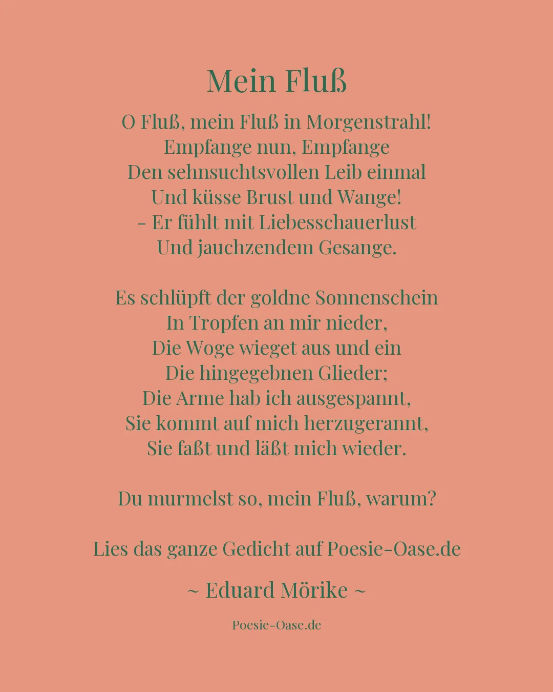 Illustration zu Mein Fluß