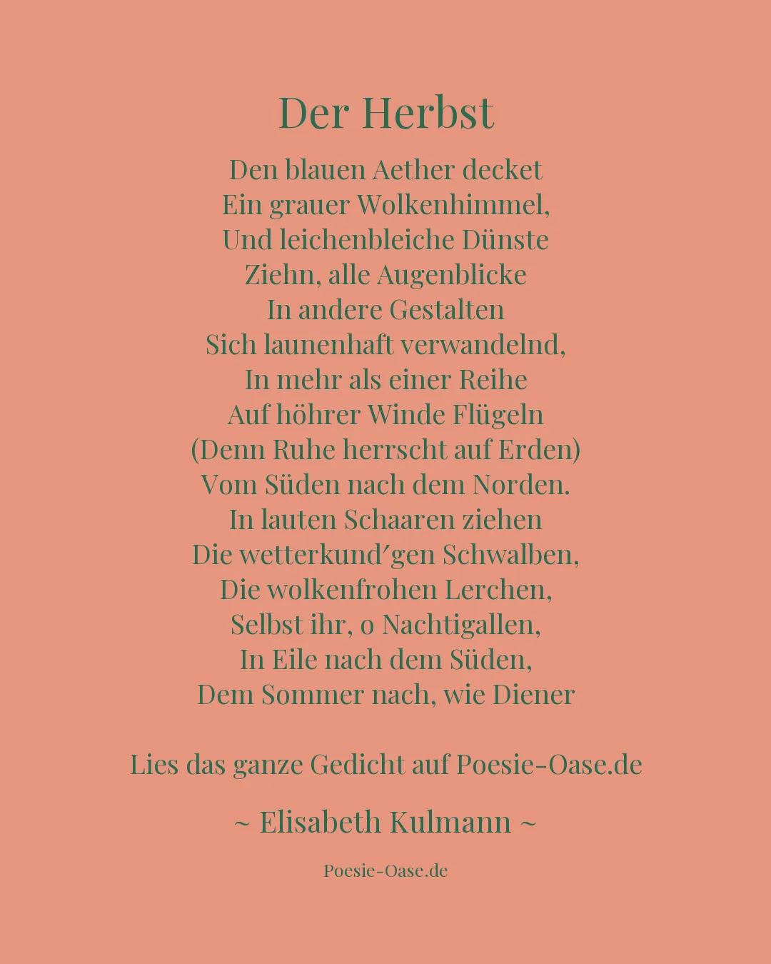 Illustration zu Der Herbst