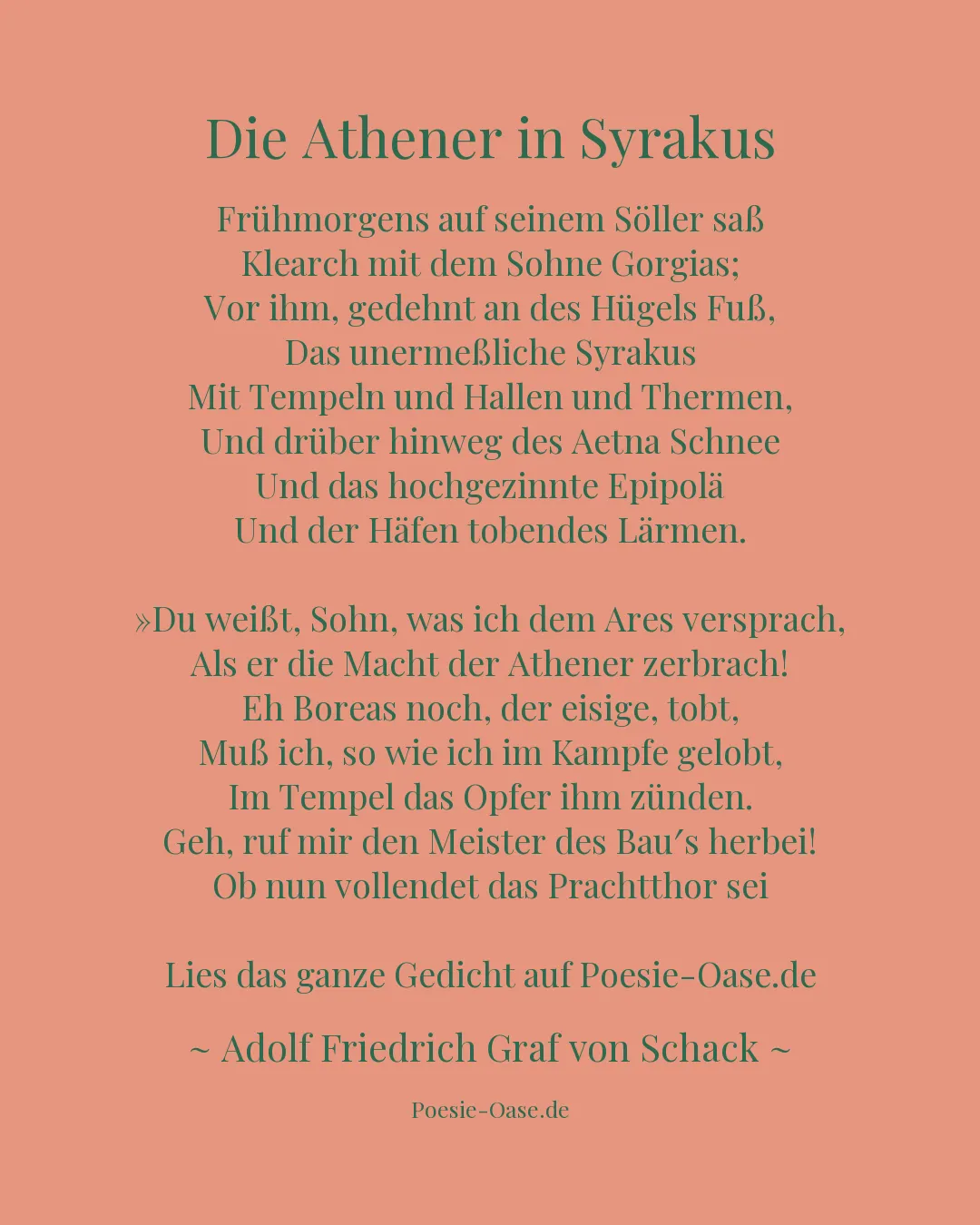 Illustration zu Die Athener in Syrakus