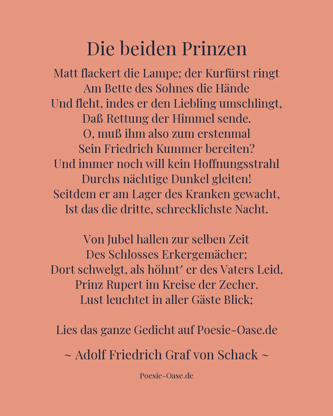 Illustration zu Die beiden Prinzen