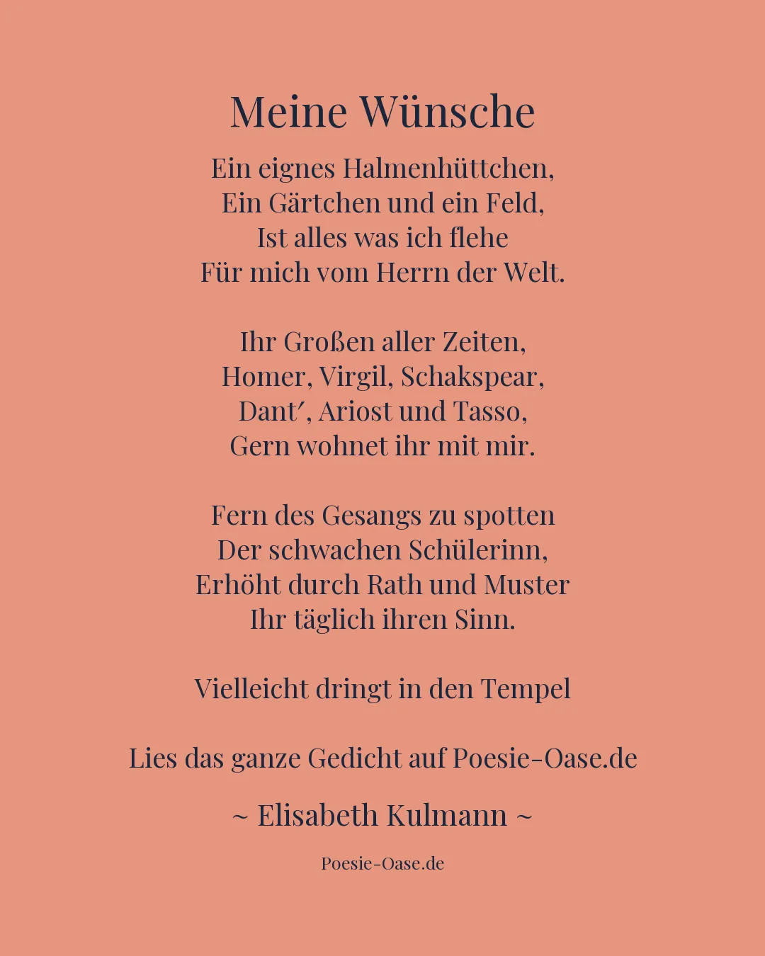 Illustration zu Meine Wünsche