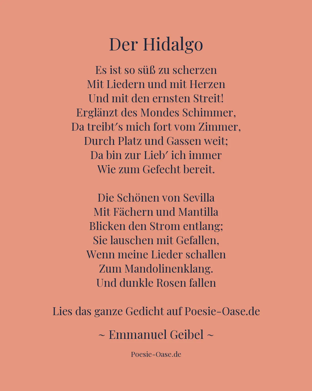 Illustration zu Der Hidalgo