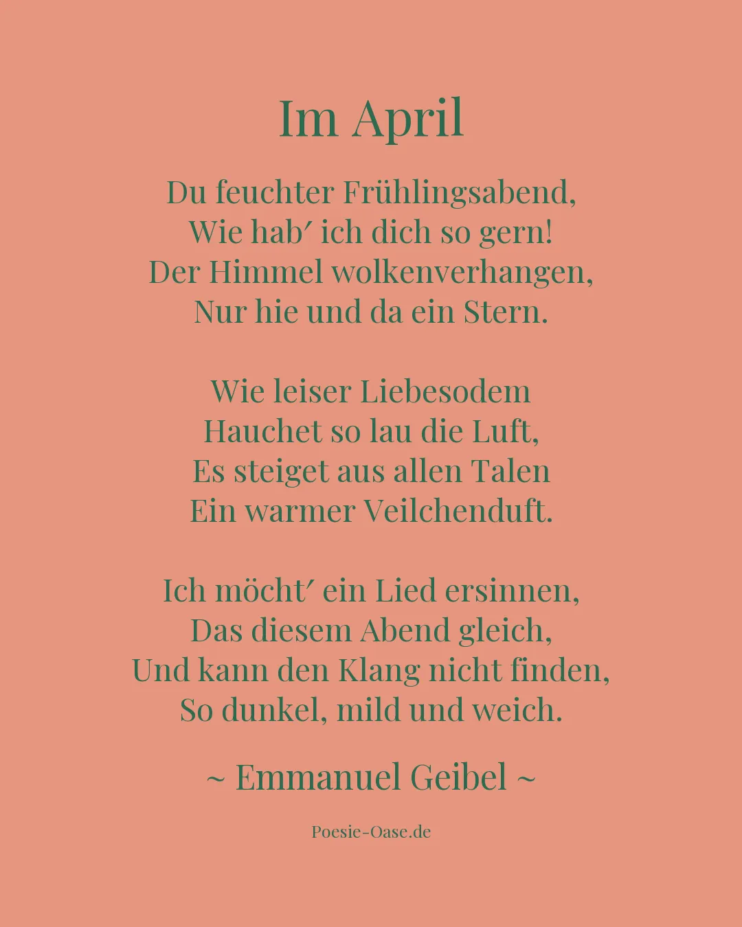 Illustration zu Im April