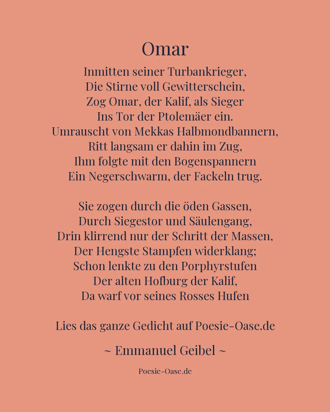 Illustration zu Omar