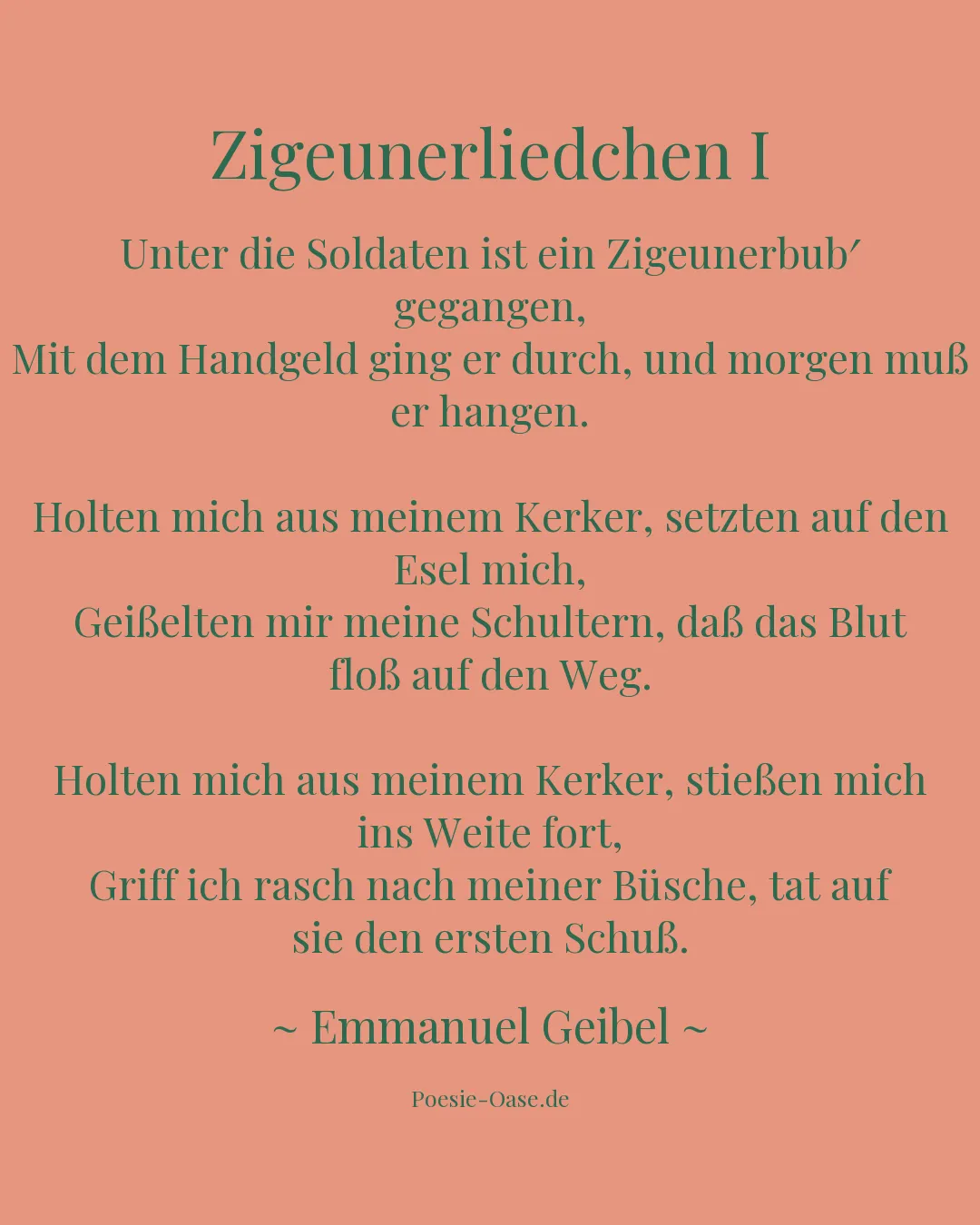 Illustration zu Zigeunerliedchen I