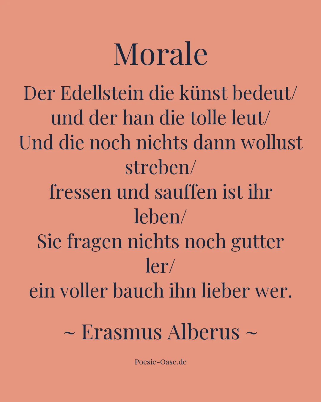 Illustration zu Morale