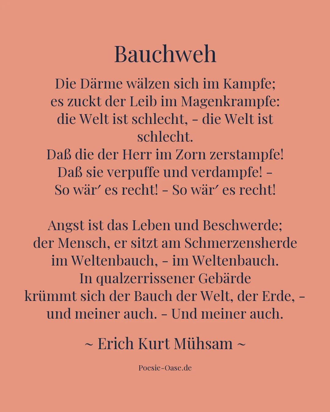 Illustration zu Bauchweh