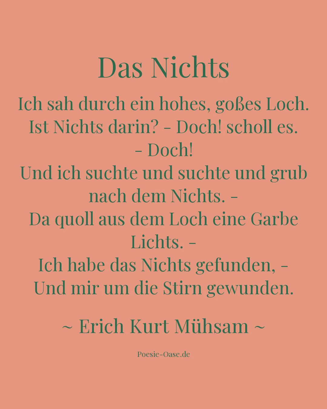 Illustration zu Das Nichts
