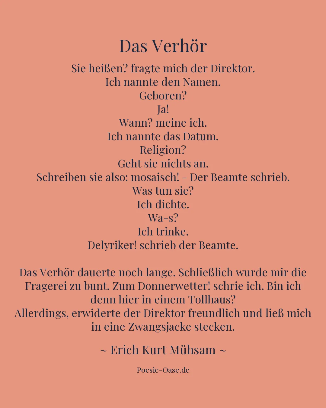 Illustration zu Das Verhör