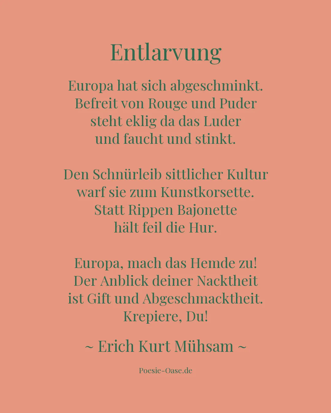 Illustration zu Entlarvung