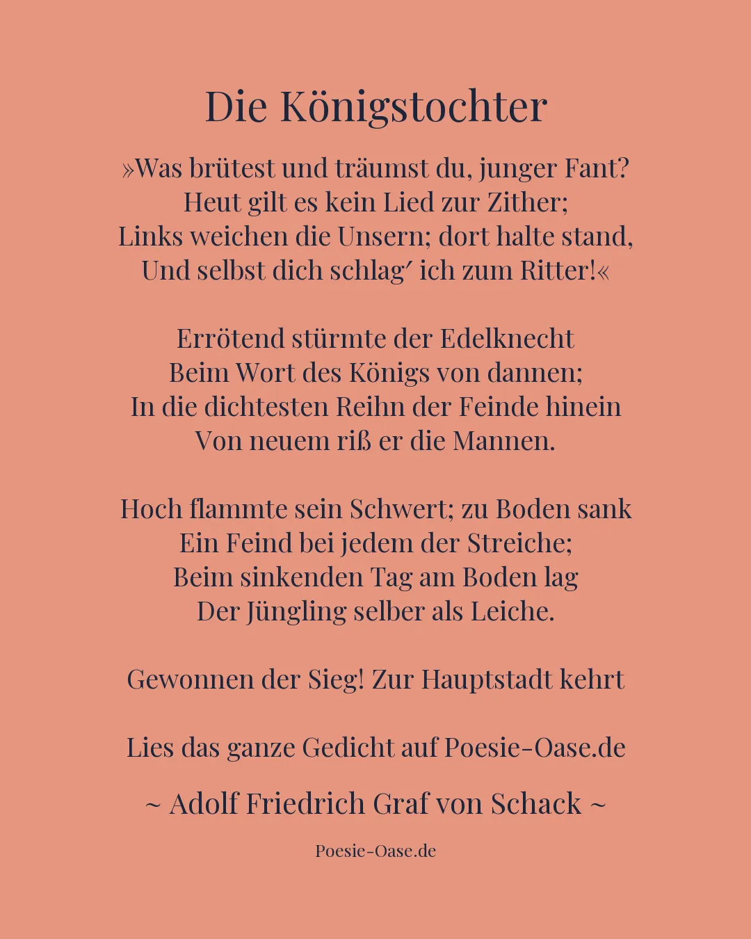 Illustration zu Die Königstochter