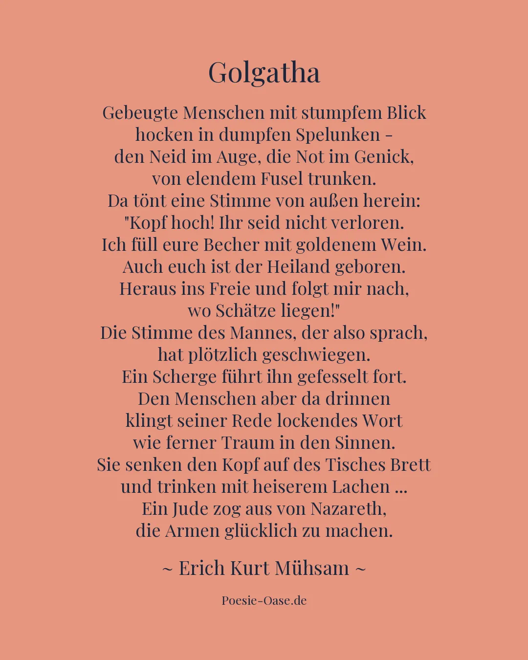 Illustration zu Golgatha