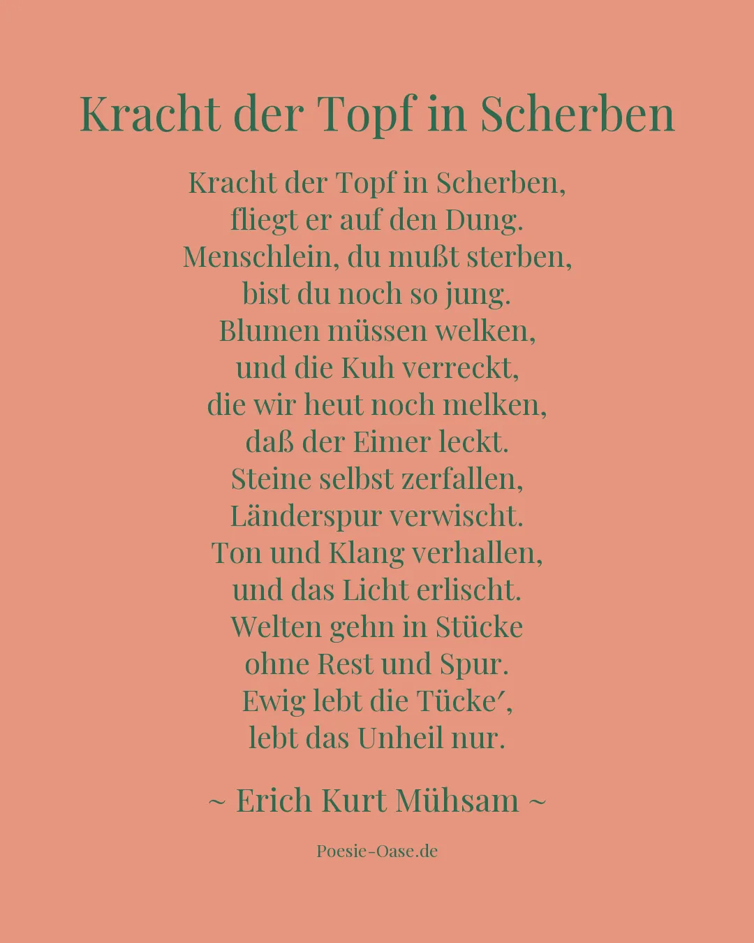 Illustration zu Kracht der Topf in Scherben