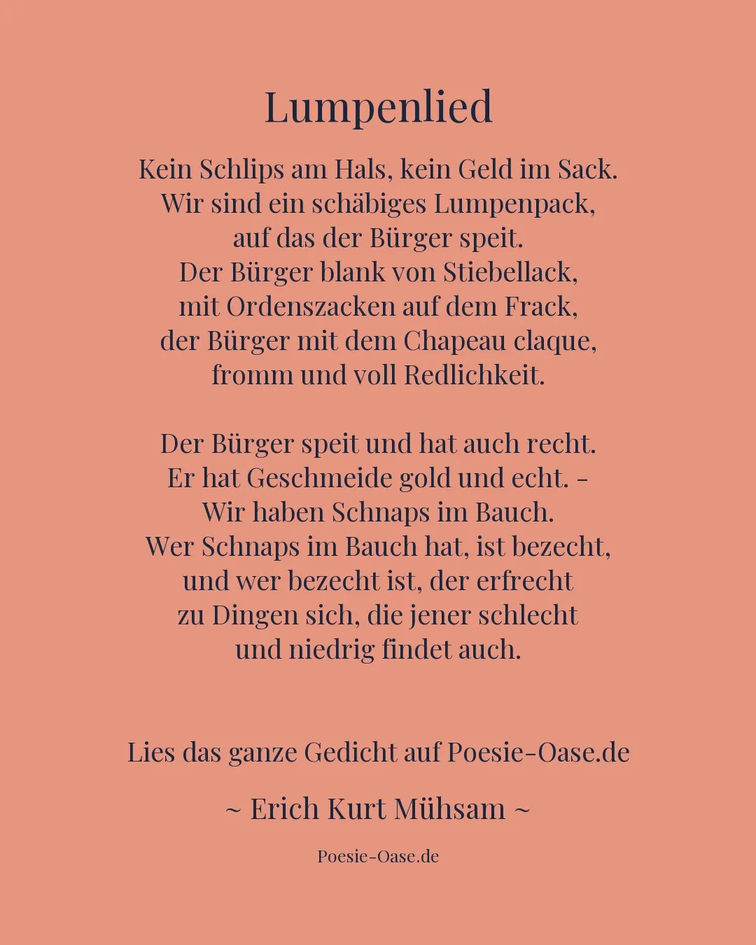Illustration zu Lumpenlied