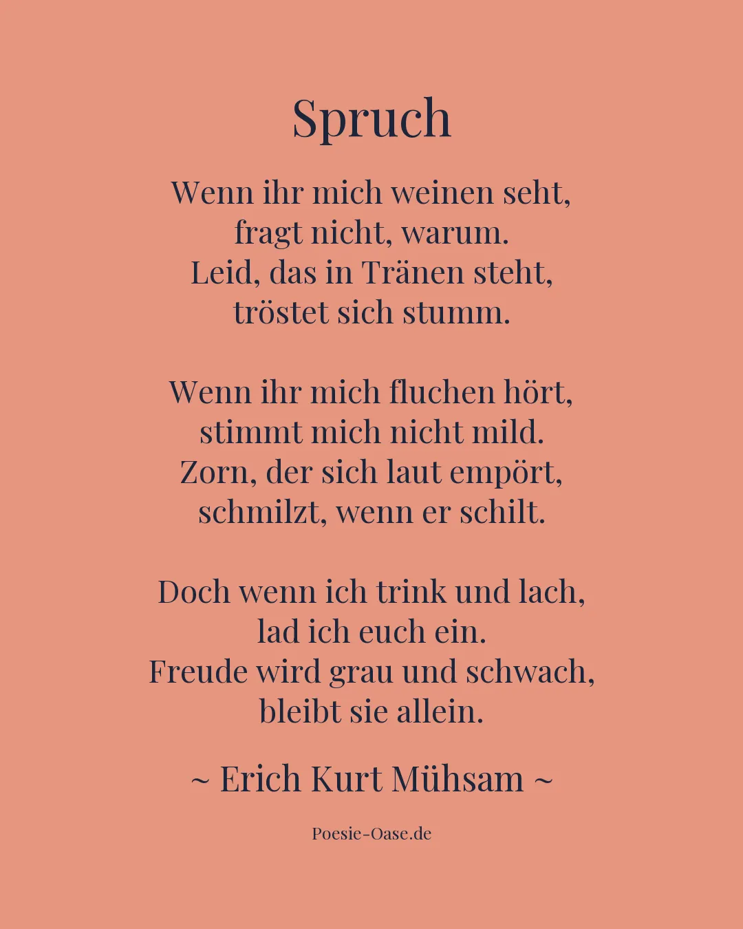 Illustration zu Spruch