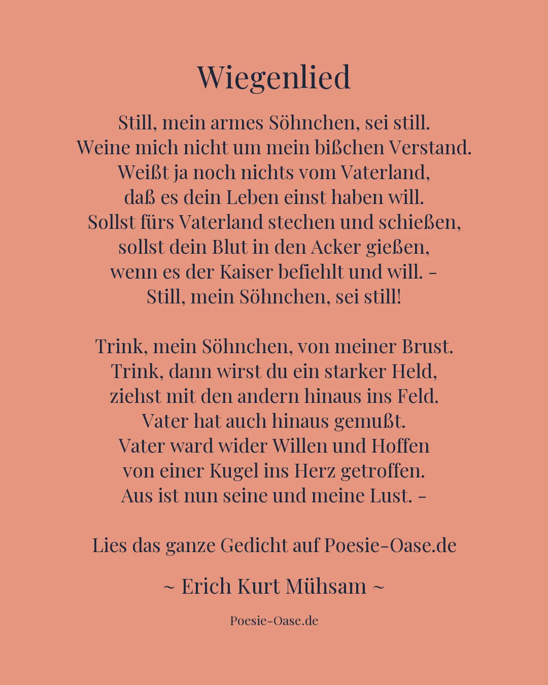 Illustration zu Wiegenlied