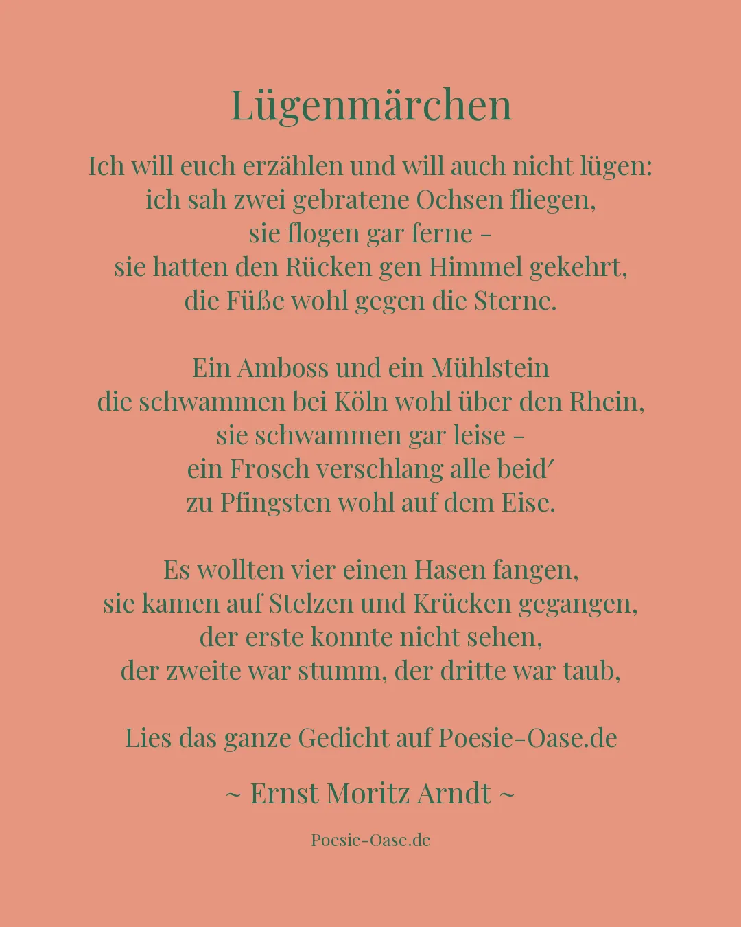 Illustration zu Lügenmärchen